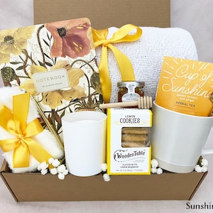 Thinking of You Gift Box for Women – Care Package, Self Care, Relaxation, Comfort, Encouragement, Support Present for Her