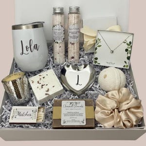 Sweet 16th Daughter Box, Personalized Spa Set, Relaxation Pampering Bundle Teen Girls Warm