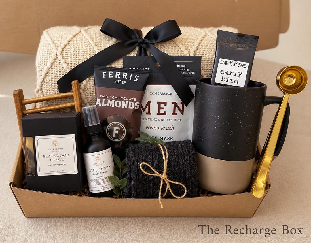 Men's Relaxation Gift Box – Self Care Package, Comfort Present - Etsy