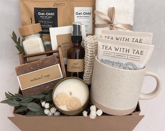 New Home Gift Box, Housewarming Gift, Realtor Closing Gift, Client Appreciation Gift, Welcome Home Gift, Cozy Blanket Spa Gift Set