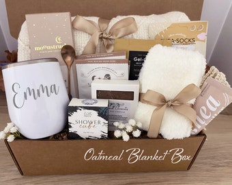 New Mom Spa Gift Box Baby Shower Gift for Mom, Postpartum Care