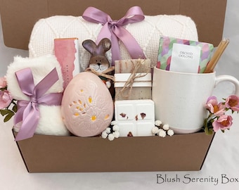 Easter Care Package for Her, Thoughtful Spring Gift Box for Women