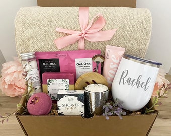 Christmas Spa Box for Women, Hygge Blanket Gift Box for Her, Christmas Gift Box for her, Christmas Gift Box for Girlfriend, Daughter Gift