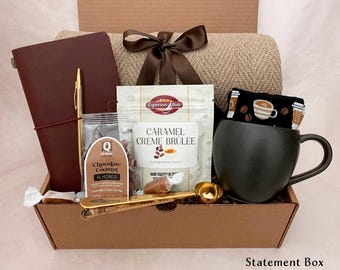 Birthday Gift for Him, Men’s Gift Box, Coffee Mug Gift Set, Grooming & Spa Box, Gift for Dad Husband Boyfriend, Christmas Gift Idea