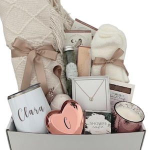 Milestone Birthday Gift Box for Her – Personalized Spa Set