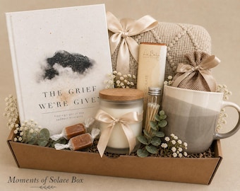 Loss of Husband Sympathy Gift Box, Grief Gift for Widow, Bereavement Gift for Loss of Spouse, Comfort Gift, Thinking of You Box