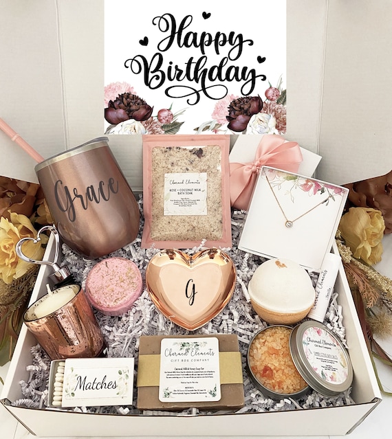 Birthday Care Package for Her, Birthday Gift for Her, Happy Birthday Box,  Women's Birthday Box, Thinking of You Gift Box for Mom 032 