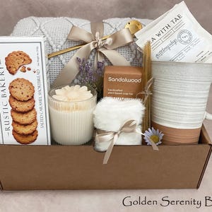 Adult Easter Gift Box, Spring Self Care Gift, Neutral Easter Care Package for Her