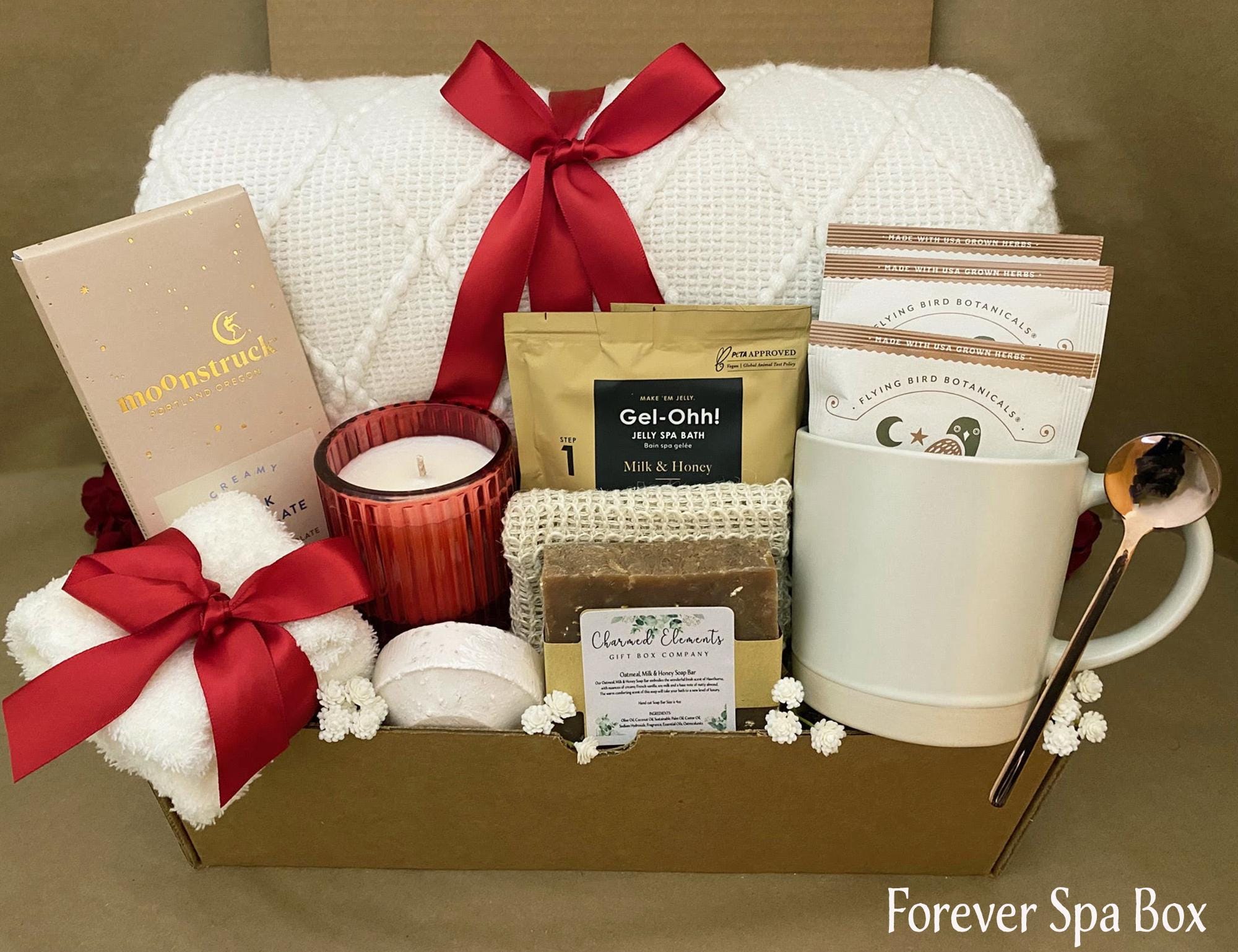 Yseoul Best Mom Ever Deluxe Spa Basket - 9 Piece Relaxation Gift Set - Ideal For Mother's Day, Christmas, Birthdays - From Son, Daughter, Or Hband