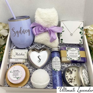 Birthday Care Package for her, Birthday Gift Box for Her, Happy Birthday Box, Women's Birthday Gift Box, Thinking of you Gift box for Mom Ultimate Lav Box