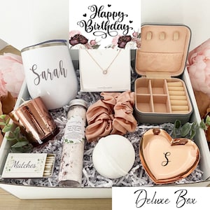 Birthday Care Package for her, Birthday Gift Box for Her, Happy Birthday Box, Women's Birthday Gift Box, Thinking of you Gift box for Mom Deluxe Box