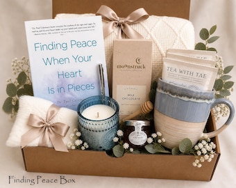 Sympathy Gift Box, Grief Care Package, Bereavement Gift for Loss, Thinking of You Gift, Self Care Comfort Box for Women, Loss, Miscarriage