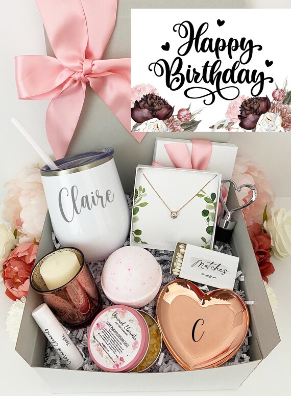 Birthday Care Package for Her, Birthday Gift for Her, Happy Birthday Box,  Women's Birthday Box, Thinking of You Gift Box for Mom 032 