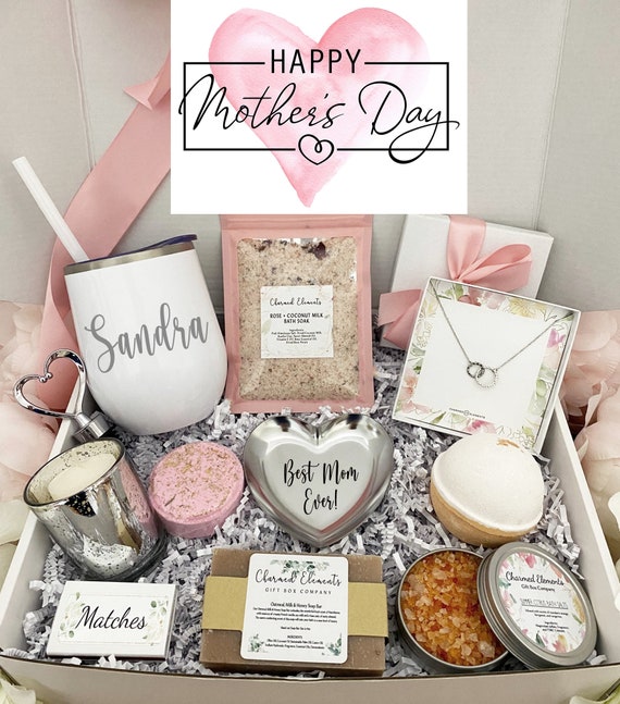 Mother's Day Gift From Daughter, Mothers Day Gift Box, Mothers Day Gift for  Grandma, Mothers Day Spa Gift, Mothers Day Necklace, Mom 032 