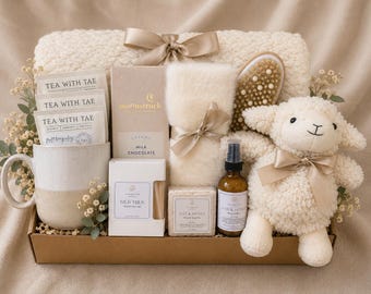 New Mom Spa Gift Box, New Mom Care Package, Self-Care Gift For New Mom, New Baby Gift, Mom Encouragement Gift, New Baby Gift Box, Baby Gift