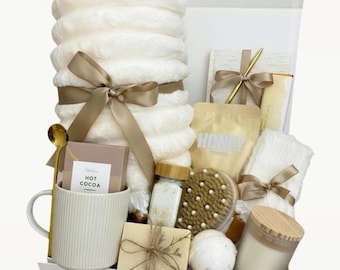 Luxury Spa Gift Box for Her | Cozy Self Care Gift