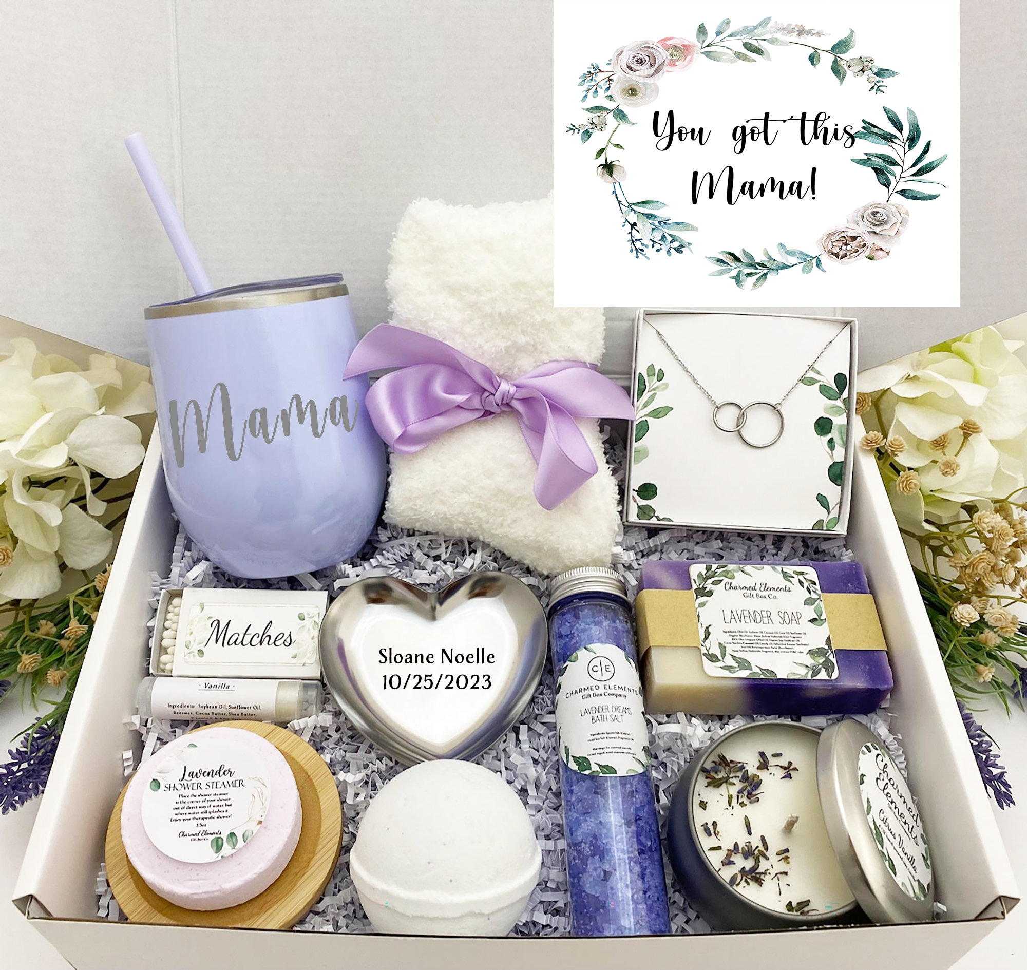 LaurGifts Birthday Gift for Mom, New Mom Gift for Women - Dutch Flower  Fields Inspired Home Spa for Women - Bulk Mother's Day Gift Set Self Care  Gift Basket for… in 2023