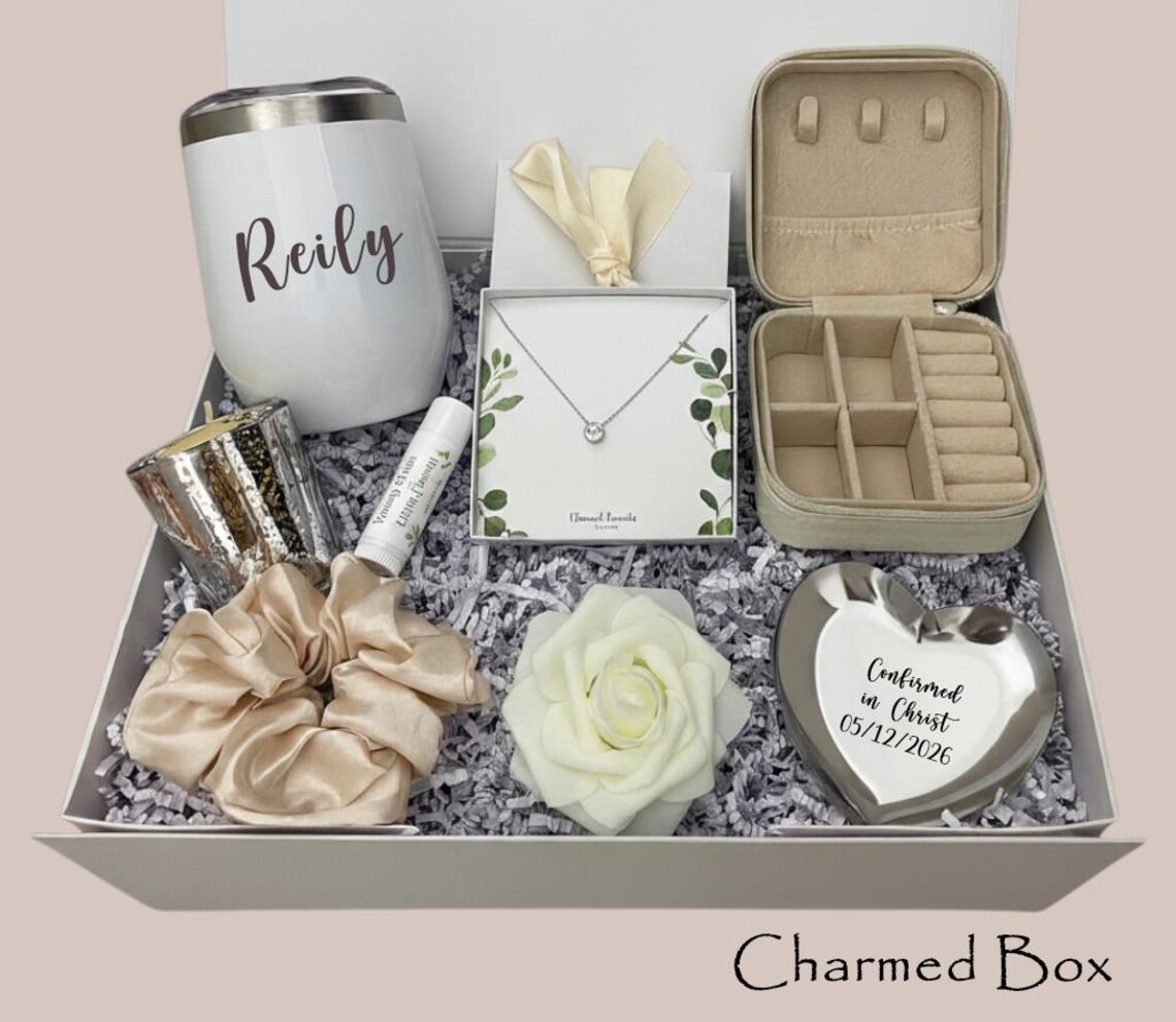 Confirmation Gift Box for Girls, Catholic Confirmation Gift Box ...