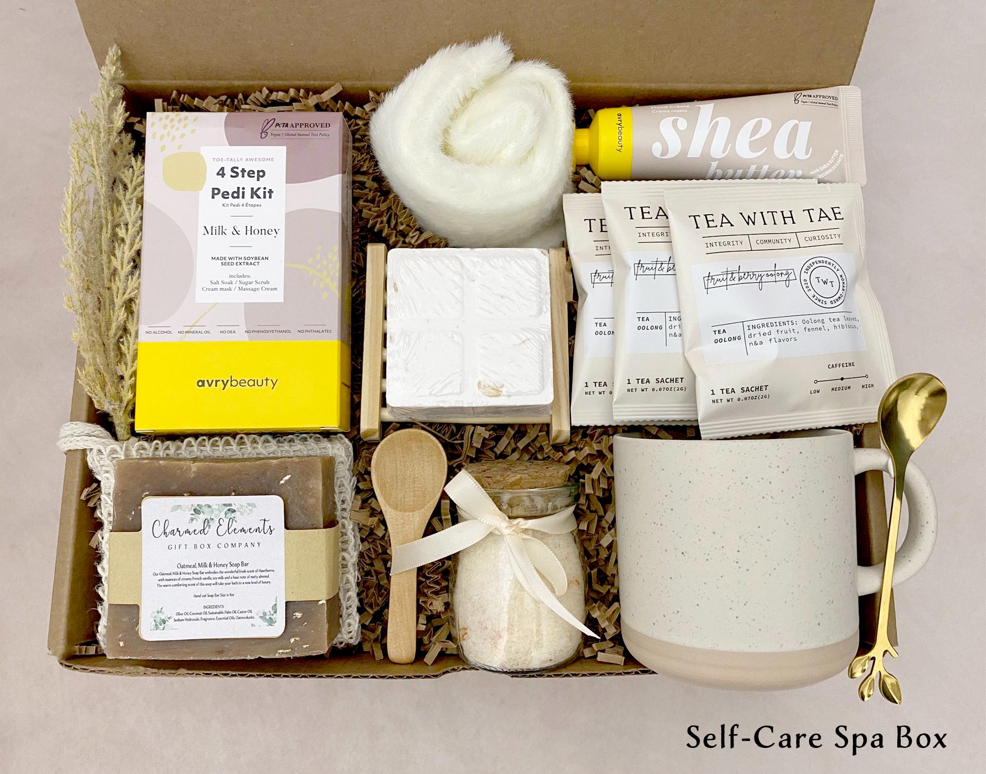 Nurse Self Care Spa Gift Set – Relaxation Gift Box, Appreciation Package, Stress Relief, Thank You Present for Her
