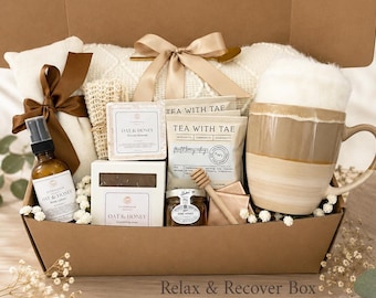 Chemotherapy Gifts, Chemo Care Package For Her, Cancer Gift Basket, Breast Cancer Gift Box, Cancer Recovery, Gifts For Women, Nausea Relief