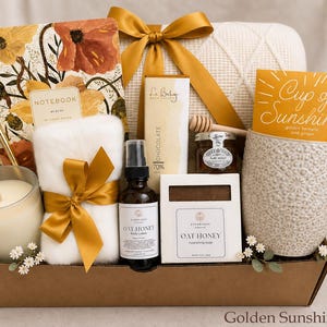 Encouragement Gift Box for Her – Cozy Care Package, Sympathy & Thinking of You Gift