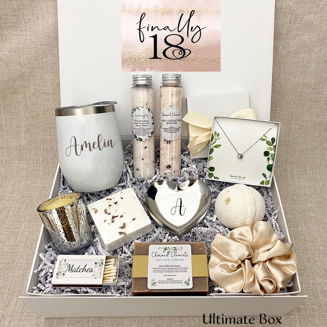 Milestone Birthday Gift Box for Her – Personalized Spa Set, Self Care  Package, Relaxation, Pampering, Curated Present for Women