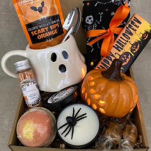Halloween boo box, youve been booed, spooky gift, fall gift box, Halloween care package, trick or treat box, boo basket, spooky care package