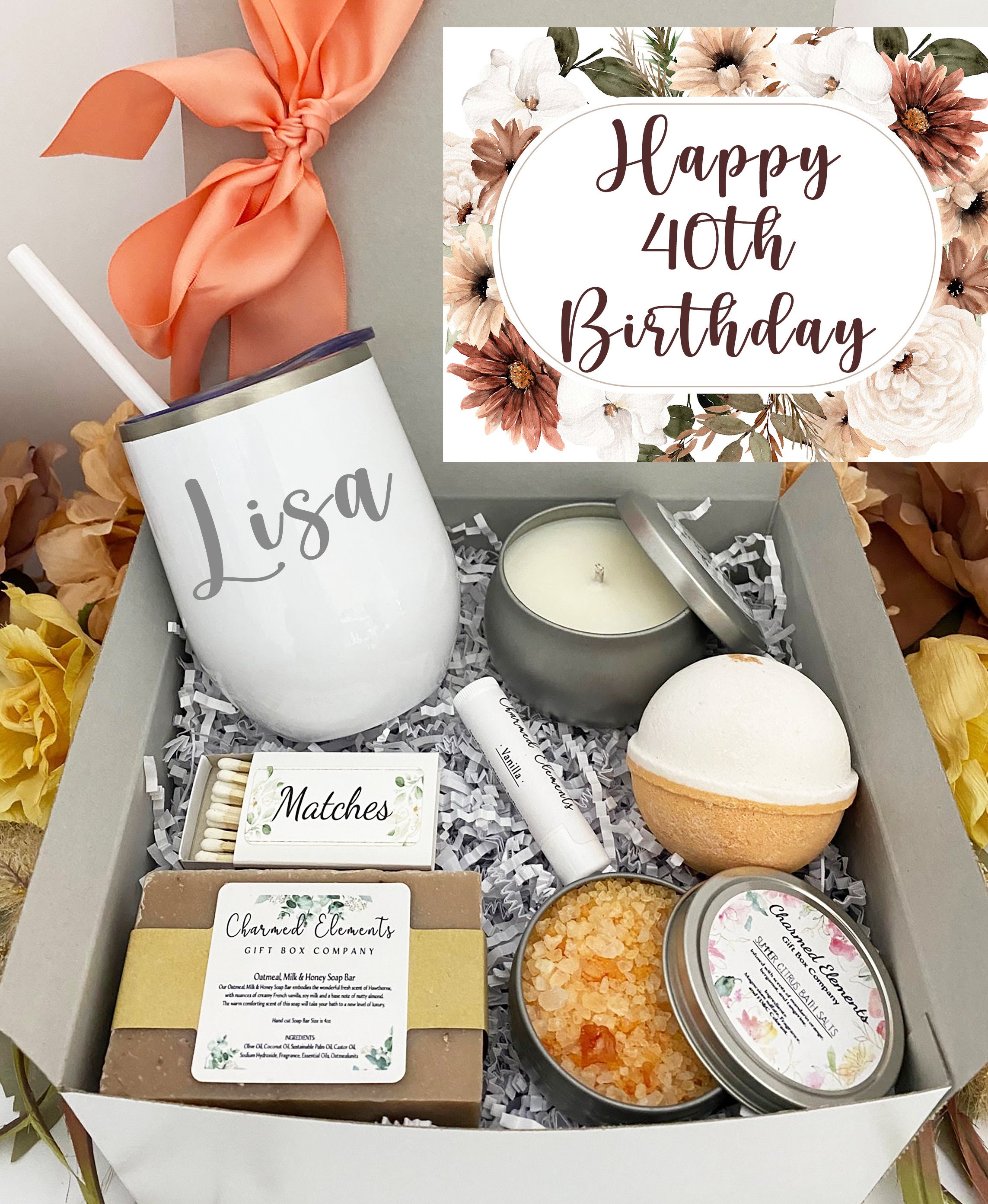 40th Birthday Gifts for Women Birthday Gift for Her Birthday - Etsy Ireland