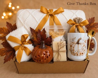 Cozy Fall Gift Box | Autumn Self Care Package for Her