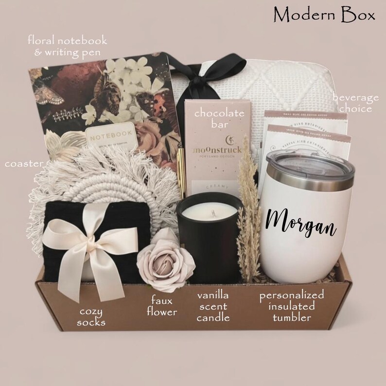 New Mom Spa Gift Box | Postpartum Self Care Package, Relaxation ...