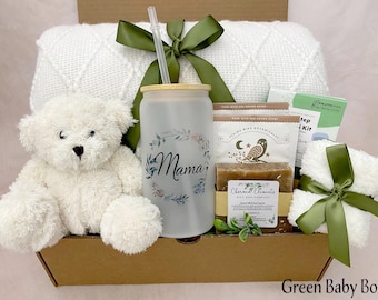 New Mom Gift Box – Postpartum Care Package, Self Care Spa Gift for Mom, Comfort Gift