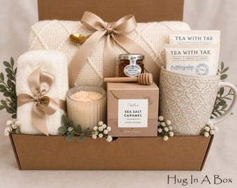 Thinking of You Care Package, Sympathy Gift Basket, Bereavement Gift Basket, Grief Care Package, Condolence gift box, Condolence Blanket Box