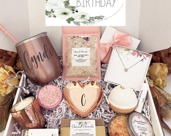 21st Birthday Gift for Her, 21 Birthday Gift, Happy 21st Birthday, Finally 21 Gift, Personalized 21st Birthday Gift Box, Blanket Spa Gift