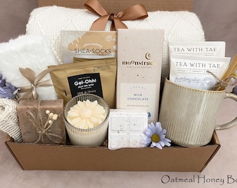 First Mother’s Day Gift Box, New Mom Care Package, Sending Sunshine to New Mama, Hug in a Box for Her, Thinking of You Spa Gift