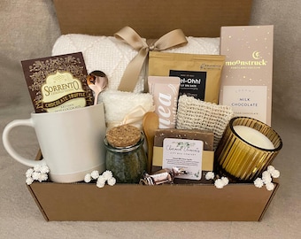 Gift Box For Her, Gift For Women, Gift For Mom, Sending A Hug, Thinking Of You, Thank You Gift, Birthday Gift Box, Hygge Gift, Care Package