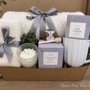 Comfort Gift Box for Women | Thoughtful Care Package Here for You Box