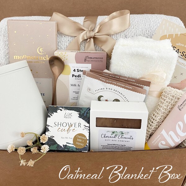 Sympathy Gift Box, Care Package For Her, Care Package, Sending Love and Hugs, Thinking of you Gift Box, Hygge Gift Box With Blanket