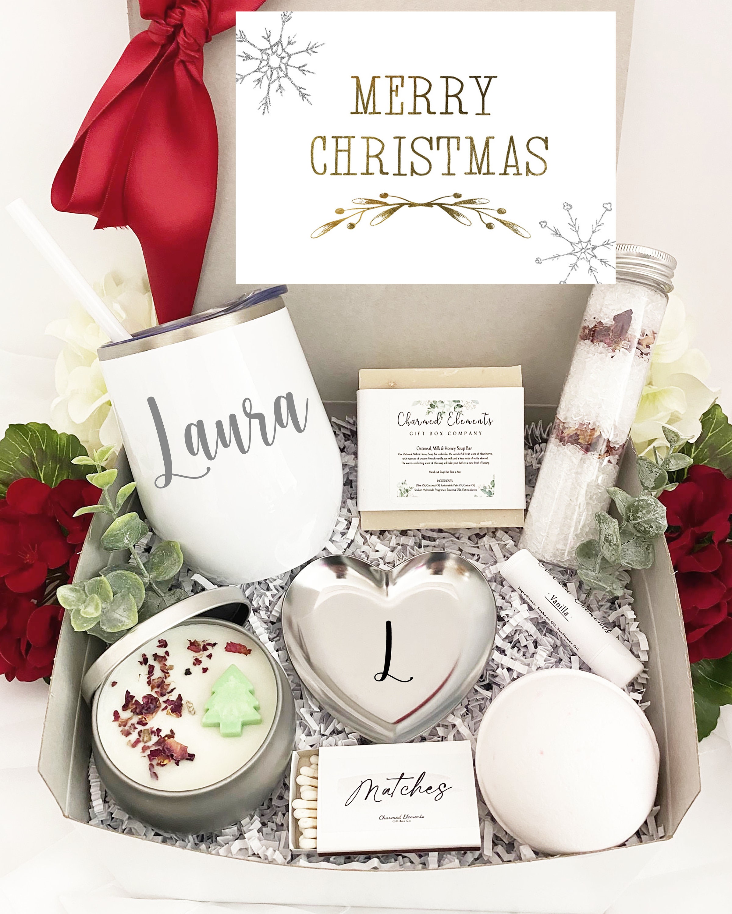 Personalized Merry Christmas Gift Box