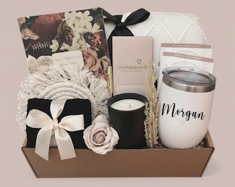 Caja de regalo de cumpleaños personalizada para ella, paquete de regalo para el 21 cumpleaños, regalo de 30 cumpleaños para una amiga, recuerdo de cumpleaños importante