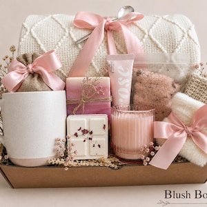 Thinking of You Gift Box for Her, Spring Care Package, Comfort & Encouragement Gift