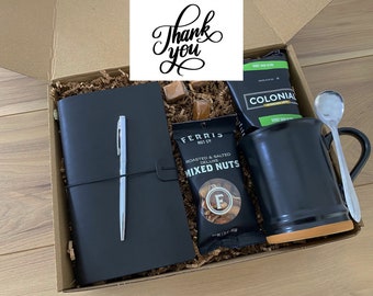 Thank You Gift Box For Men or Women, Corporate Gifting, Employee Appreciation gift, Hygge Gift Box, Birthday Gift Basket for Dad, Friend 032