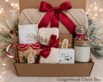 Christmas Box for Daughter, Personalized Spa Set, Cozy Holiday Pampering Winter Bundle for Her