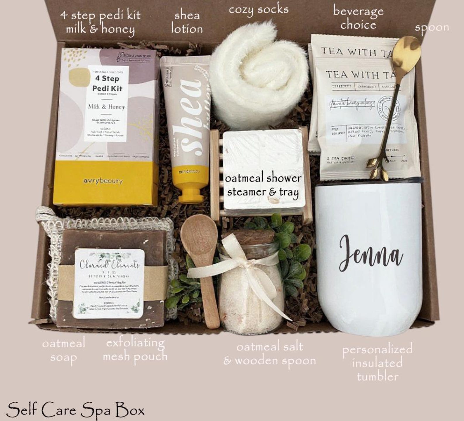 New Mom Spa Gift Box | Postpartum Self Care Package, Relaxation ...