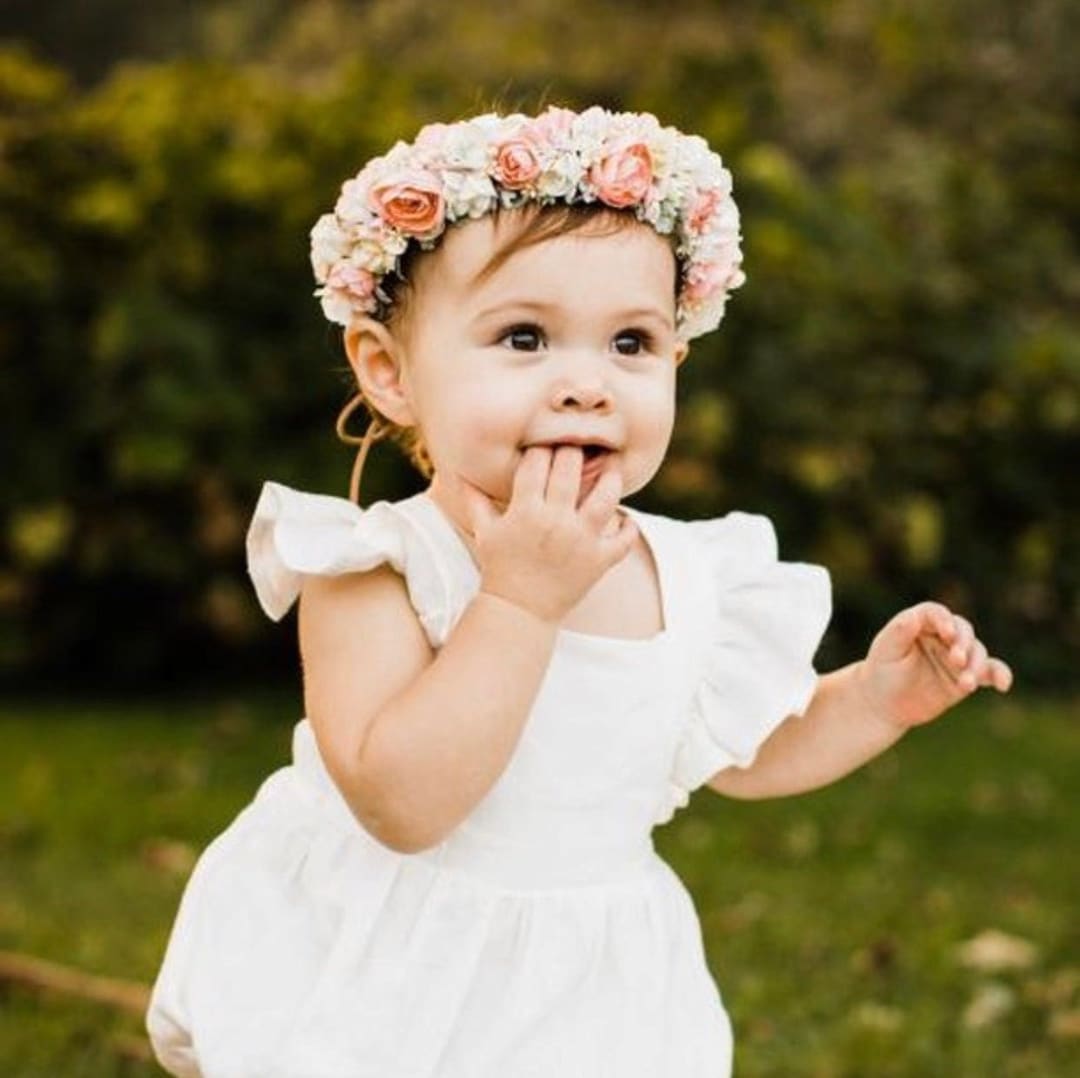 Mommy and Me Flower Crown Baby Flower Crown // Adult Flower Crown