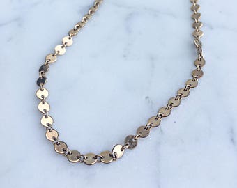 Collar Círculo Dorado