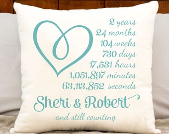 personalized cotton pillow