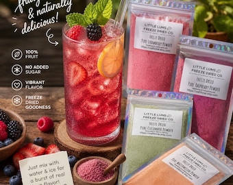 Pure Freeze-Dried Fruit Powder – No Added Sugar or Preservatives