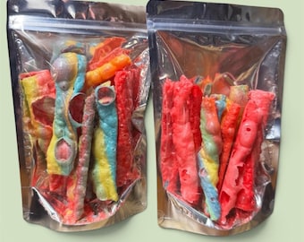 Freeze Dried Fruity Rolls- compare to Fruit Roll-Ups