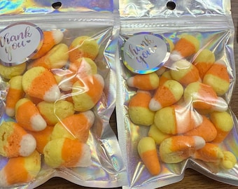 Freeze Dried Candy Korn Puffs compare to candy corn