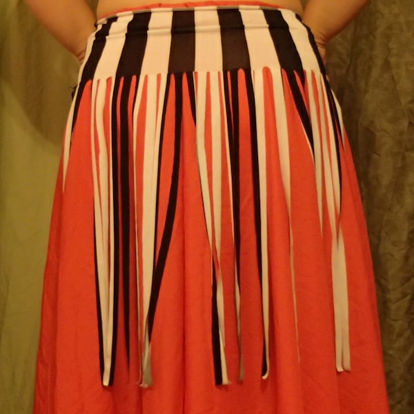 Tribal Fusion belly dance skirt overskirt